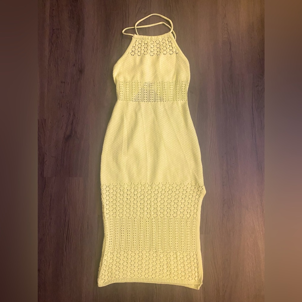 LUSH Crochet Mini Dress
